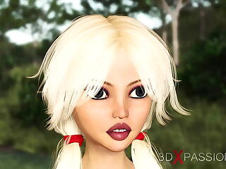 Young baroness virgin dreams be fitting of brute fucked by a big weasel words nigh the prison